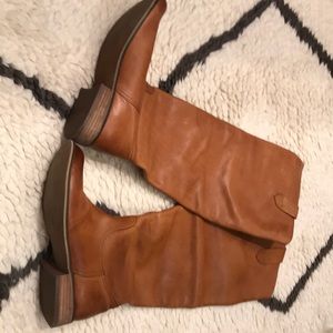 Nordstrom BP  sz 7.5 leather knee high boot